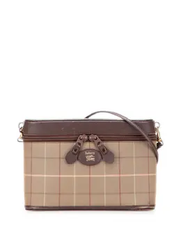 Burberry Pre-Owned: Коричневая сумка через плечо 