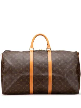 Louis Vuitton Pre-Owned: Коричневая дорожная сумка 