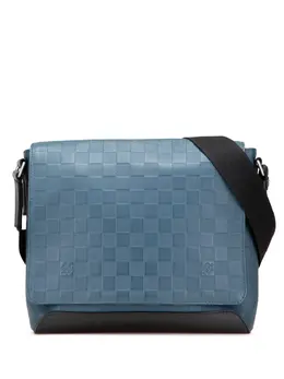 Louis Vuitton Pre-Owned: Голубая сумка через плечо 