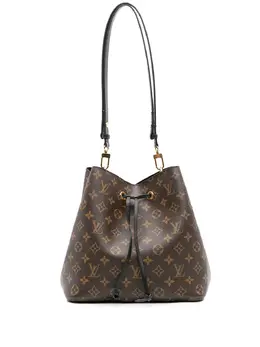 Louis Vuitton Pre-Owned: Чёрная сумка 