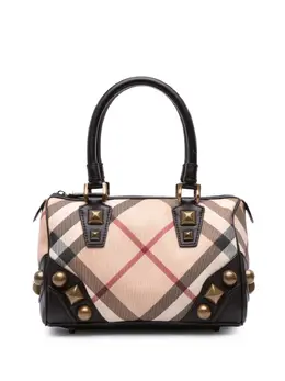 Burberry Pre-Owned: Коричневая сумка 