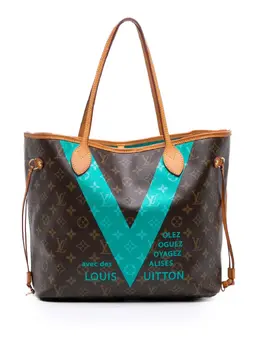Louis Vuitton Pre-Owned: Сумка-шоппер с принтом 