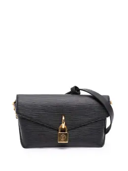Louis Vuitton Pre-Owned: Чёрная сумка 
