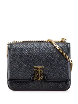 Burberry Pre-Owned: Чёрная сумка через плечо 
