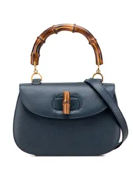 Gucci Pre-Owned: Голубая сумка 