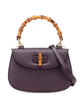 Gucci Pre-Owned: Фиолетовая сумка 