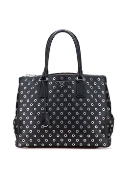 Prada Pre-Owned: Чёрная сумка-шоппер 