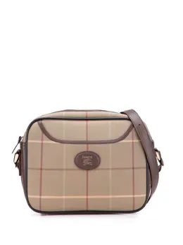 Burberry Pre-Owned: Коричневая сумка через плечо 