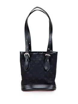 Louis Vuitton Pre-Owned: Чёрная сумка 