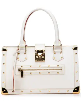 Louis Vuitton Pre-Owned: Белая сумка 