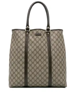Gucci Pre-Owned: Коричневая сумка-шоппер 