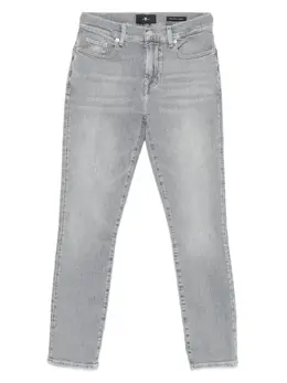 7 For All Mankind: Прямые джинсы 