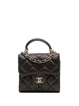 CHANEL Pre-Owned: Красный клатч 