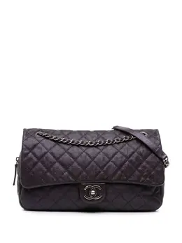 CHANEL Pre-Owned: Фиолетовая сумка 
