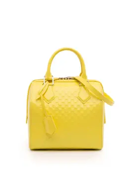 Louis Vuitton Pre-Owned: Жёлтая сумка 