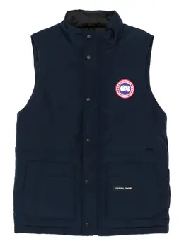 Canada Goose: Синий жилет  Freestyle