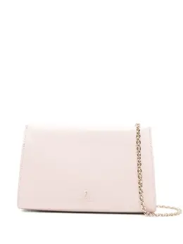 Furla: Розовая сумка через плечо 