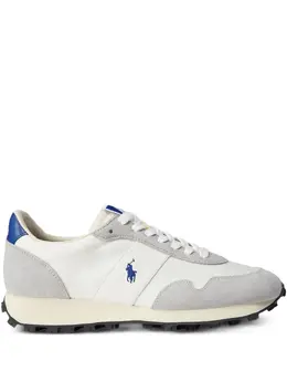 Polo Ralph Lauren: Белые кроссовки 