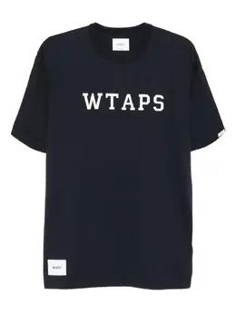 WTAPS: Синяя футболка 