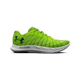 Under Armour: Зелёные кроссовки  Charged
