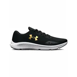 Under Armour: Чёрные кроссовки  Charged Pursuit