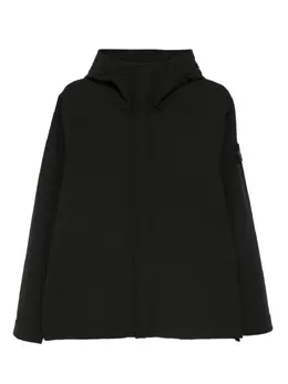 Stone Island: Пуховик из софтшелла 
