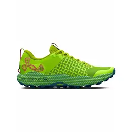 Under Armour: Зелёные кроссовки  HOVR