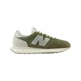 New Balance: Зелёные кроссовки  237