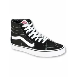 VANS: Чёрные кеды  Sk8-Hi