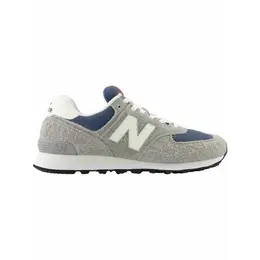 New Balance: Серые кроссовки  574