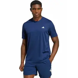 adidas: Синяя футболка 