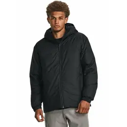 Under Armour: Чёрный пуховик 