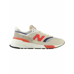New Balance: Бежевые кроссовки 