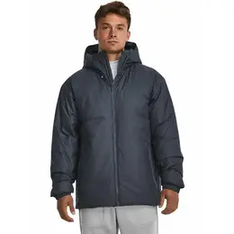 Under Armour: Синий пуховик 