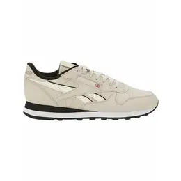 Reebok: Бежевые кроссовки  Classic Leather