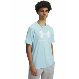 Under Armour: Голубая футболка 