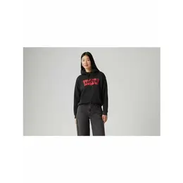 Levi's: Чёрная толстовка 