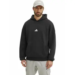 adidas: Чёрная толстовка 