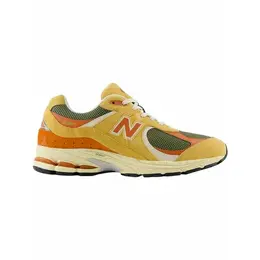 New Balance: Оранжевые кроссовки 