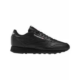 Reebok: Чёрные кроссовки  Classic Leather