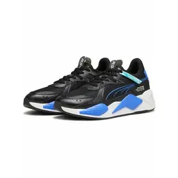 PUMA: Чёрные кроссовки  RS-X