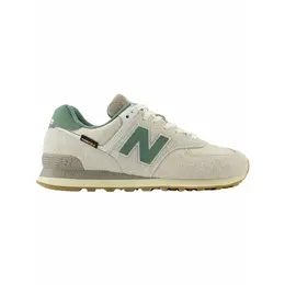 New Balance: Бежевые кроссовки  574