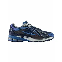 New Balance: Синие кроссовки 