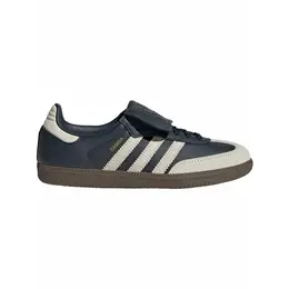 adidas: Чёрные кроссовки  Samba