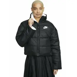 NIKE: Чёрная куртка 