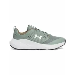 Under Armour: Зелёные кроссовки  Charged