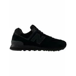 New Balance: Чёрные кроссовки  574