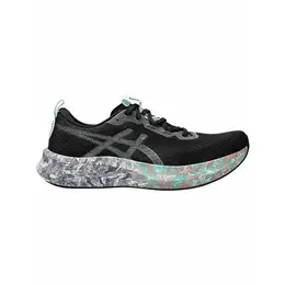 ASICS: Чёрные кроссовки 