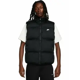 NIKE: Чёрный жилет  Club