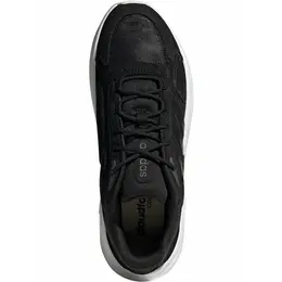 adidas: Чёрные кроссовки  Cloudfoam